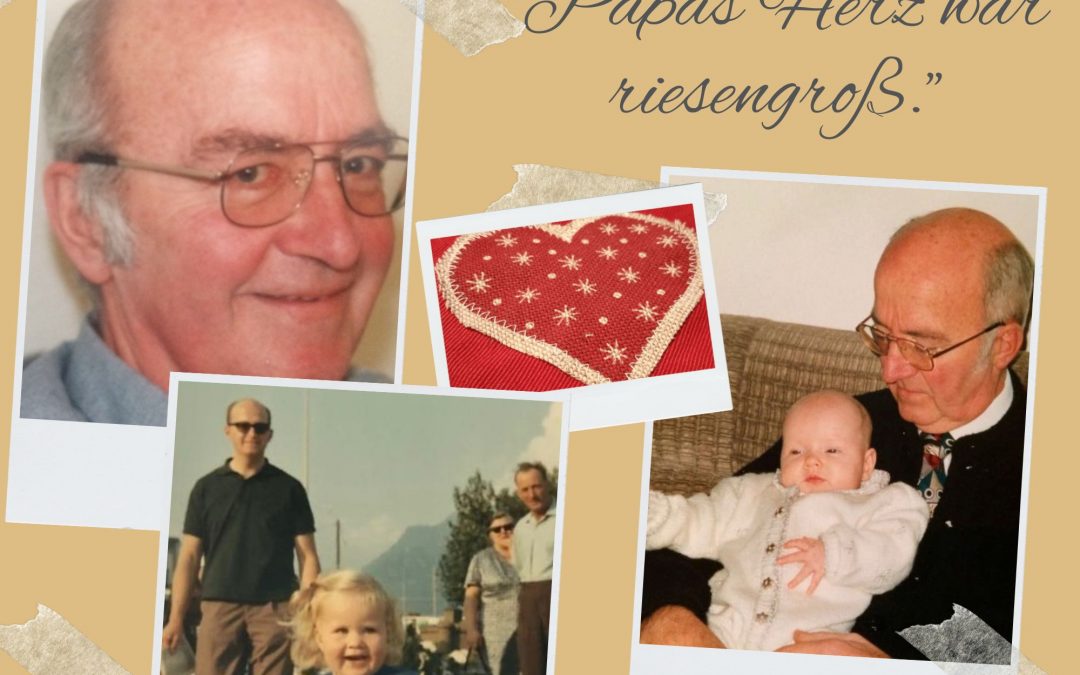 Ein Erinnerungskissen für Gabriella: „Papas Herz war riesengroß.“
