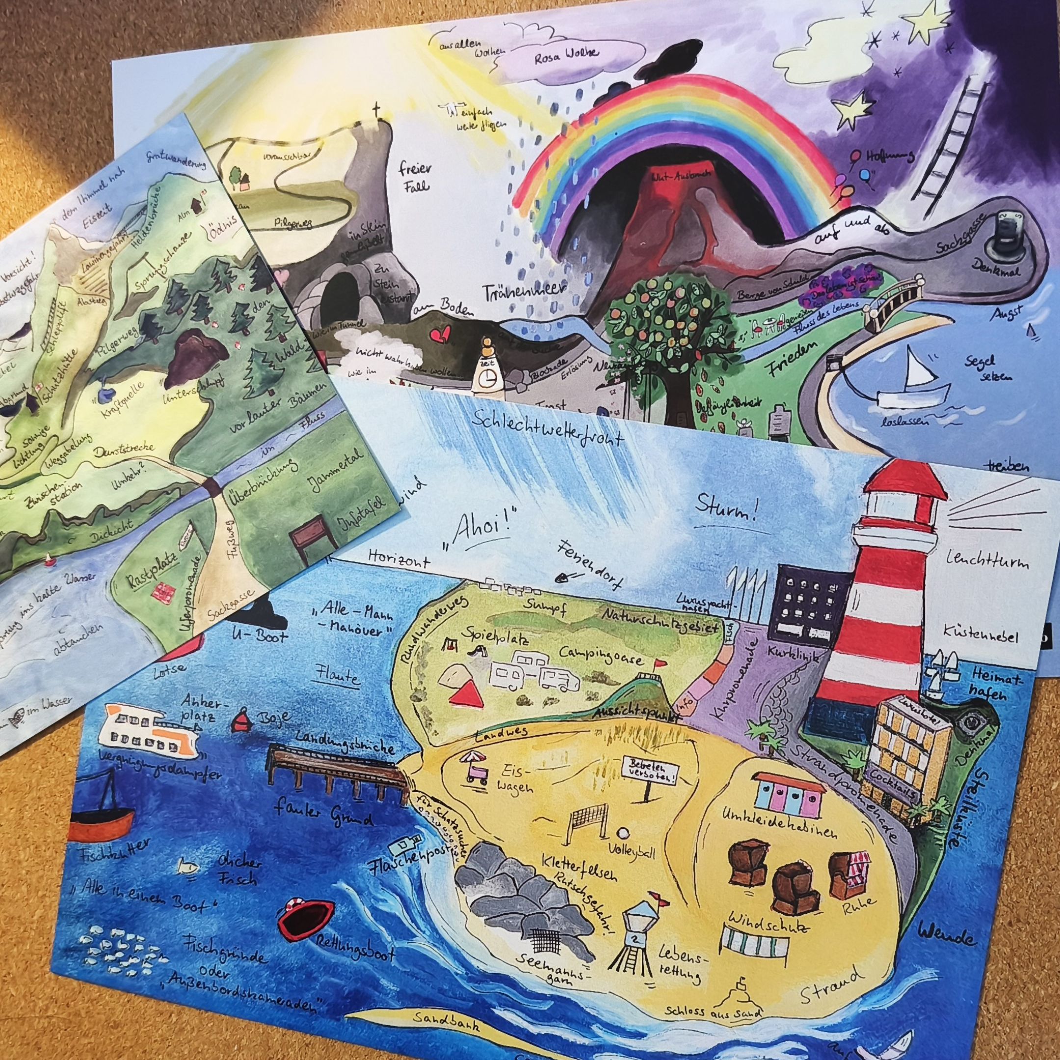 Karte der Befindlichkeiten 